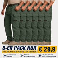 8er-Set – Armeegrün