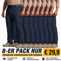 8er-Set – Marineblau